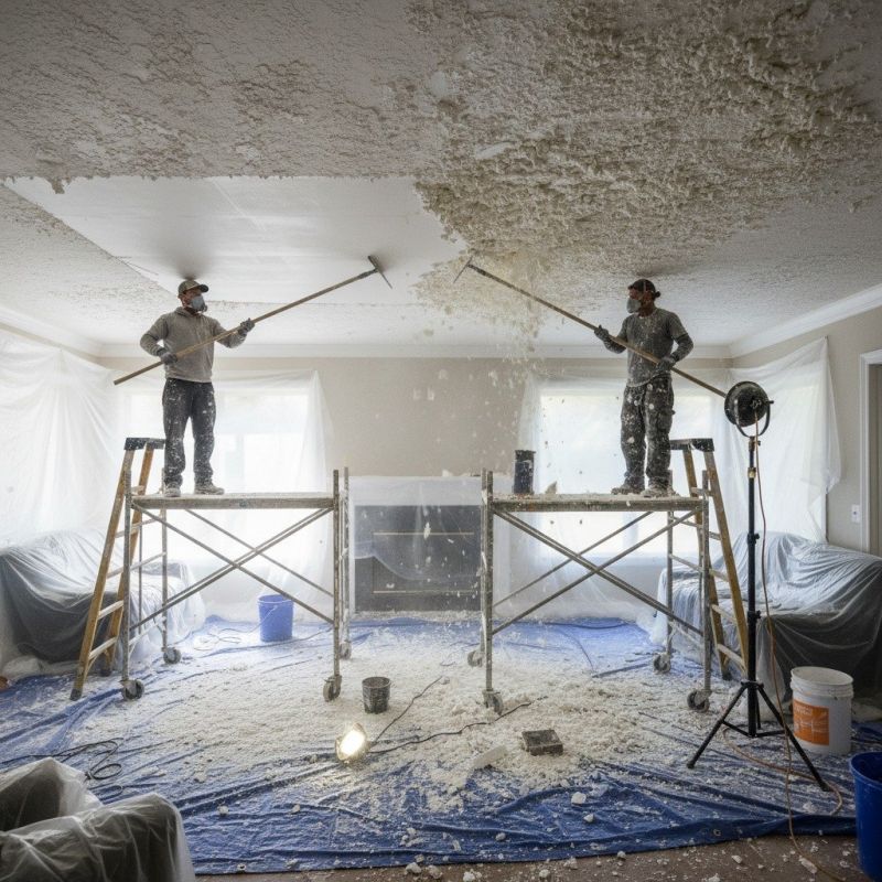 Stipple Ceiling Removal in Gilbert, AZ