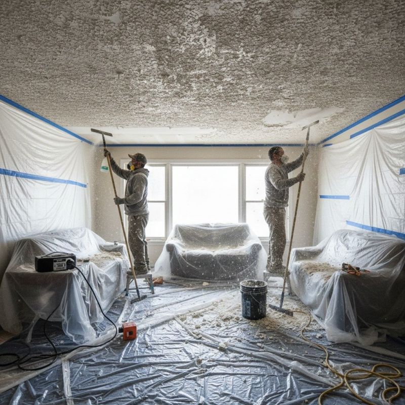 Stipple Ceiling Removal in Killeen, TX